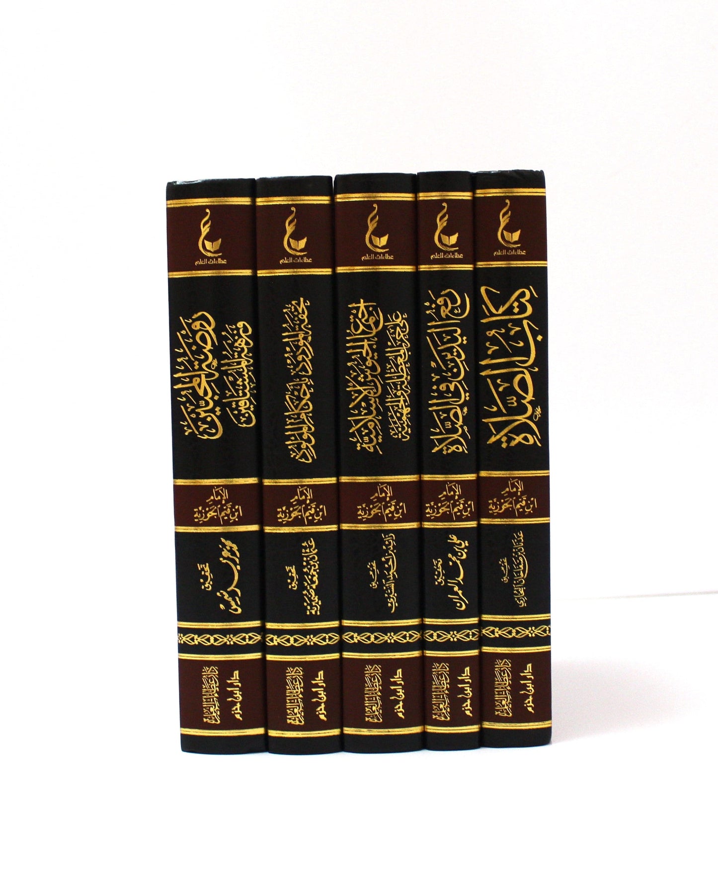 مجموعة اثار ابن القيم الجوزية (روضة المحبين ونزهة المشتاقين - كتاب الصلاة - تحفة المورود بأحكام المورود - رفع اليدين في الصلاة - اجتماع الجيوش الإسلامية على حرب المعطلة والجهمية)( 5كتب) - KITABI/كتابي